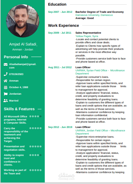 Amjad CV
