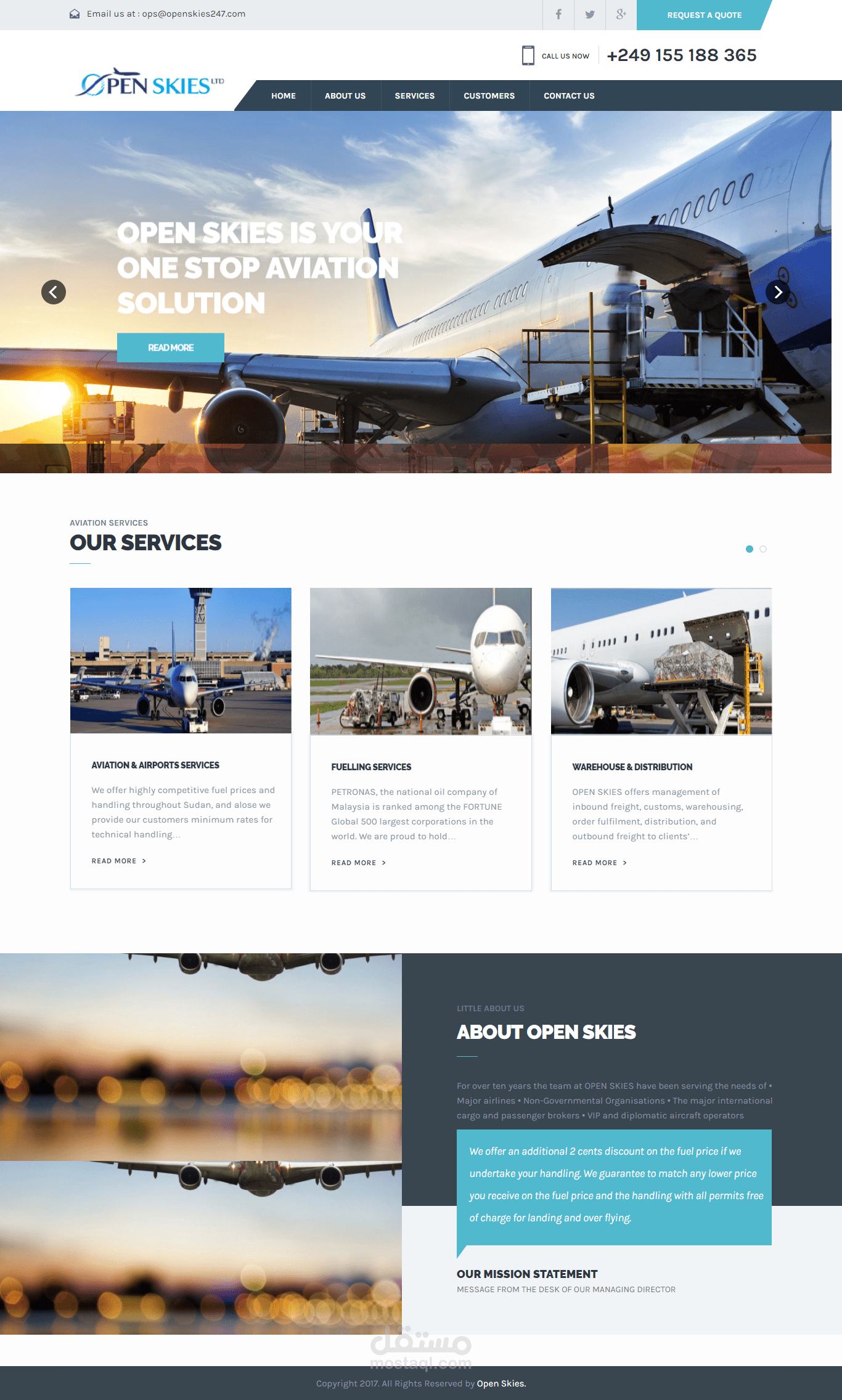 Open Skies Ltd Company