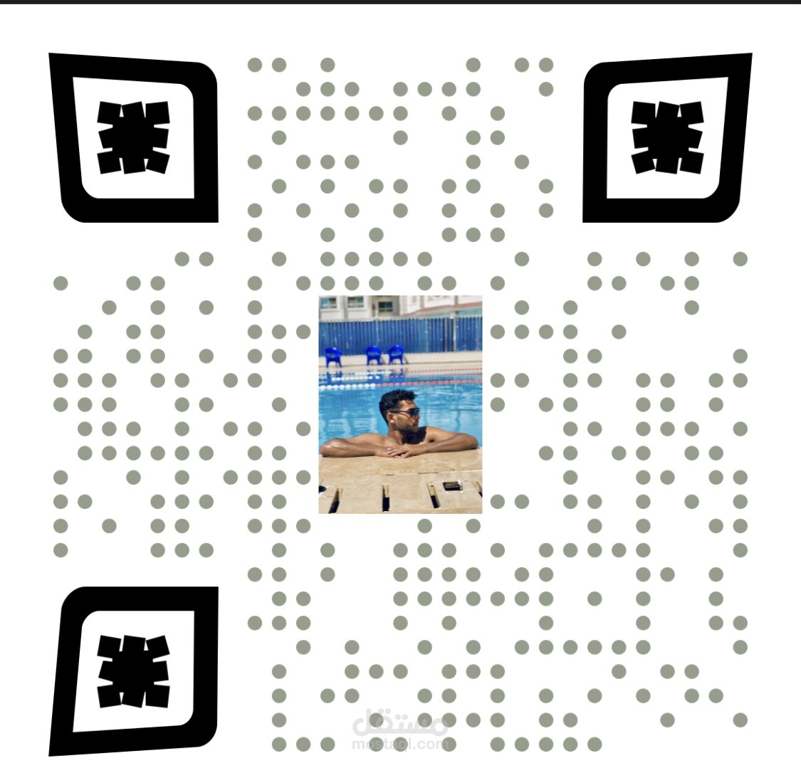 عمل QR Code احتارفى جداا