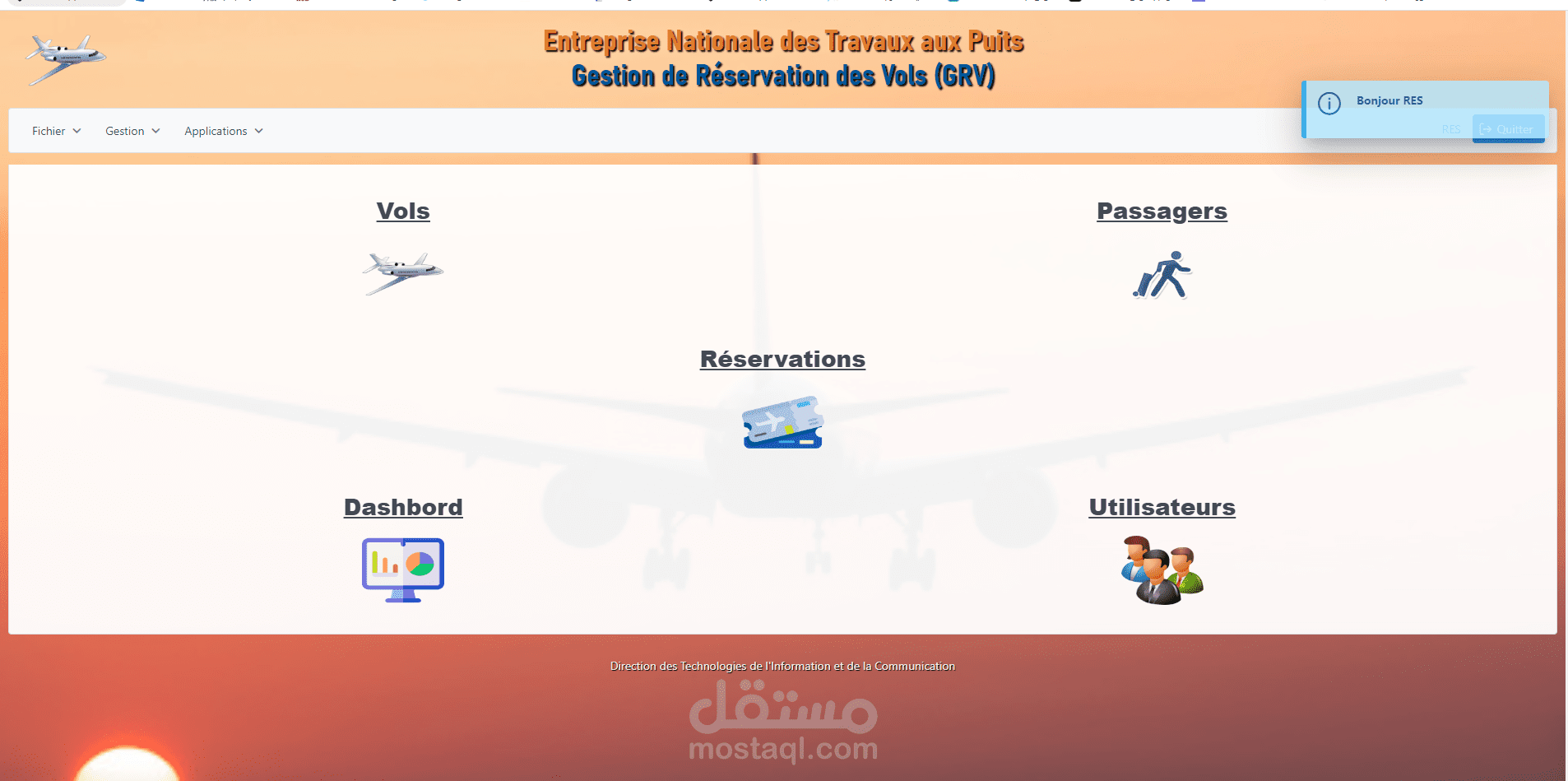 موقع لحجز اماكن في طيارات الشركة