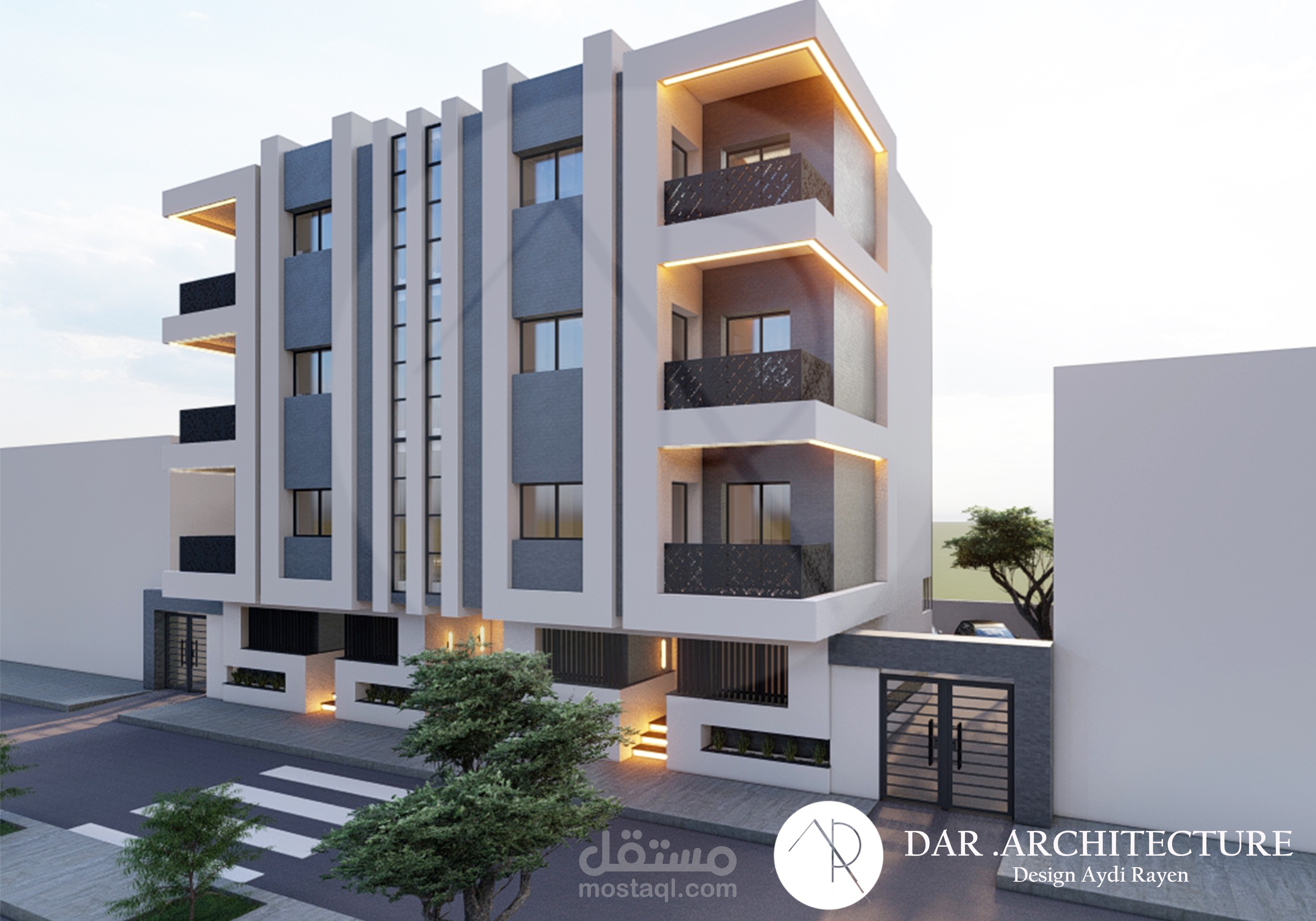 ASHI residence   من تصميم المهندس المعماري ريان العايدي dar architecture