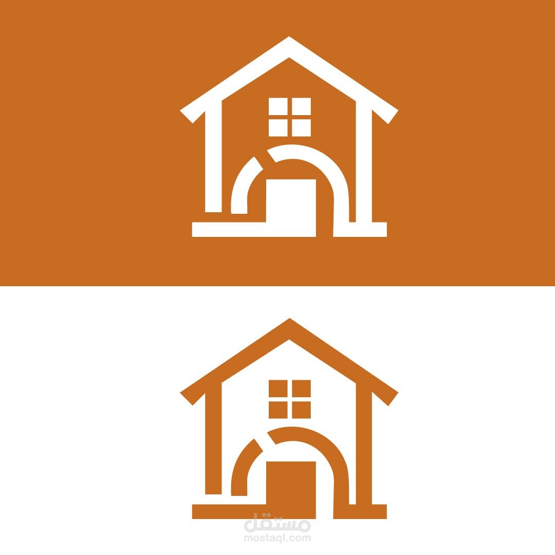 شعار لعلامة تجارية في مجال العقارات أو الترميم المعماري smooth zebra