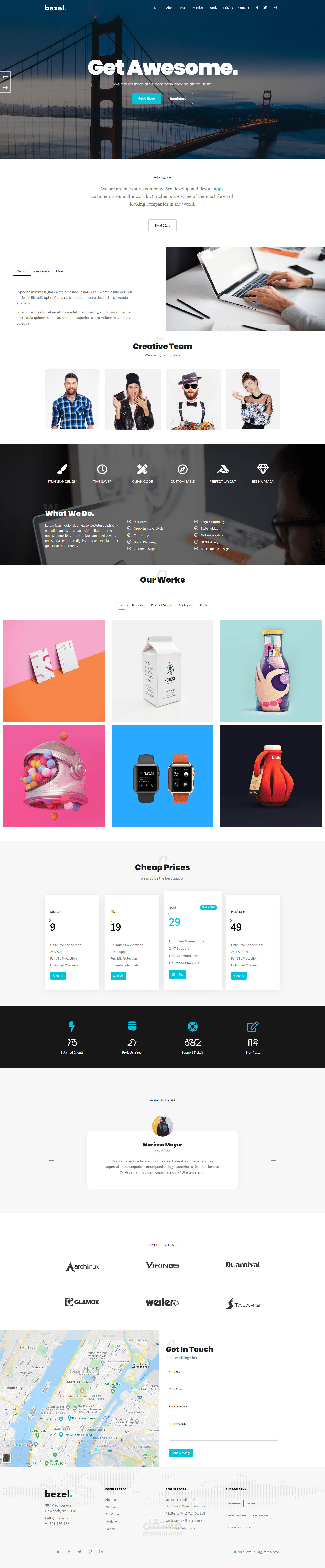 fully responsive design