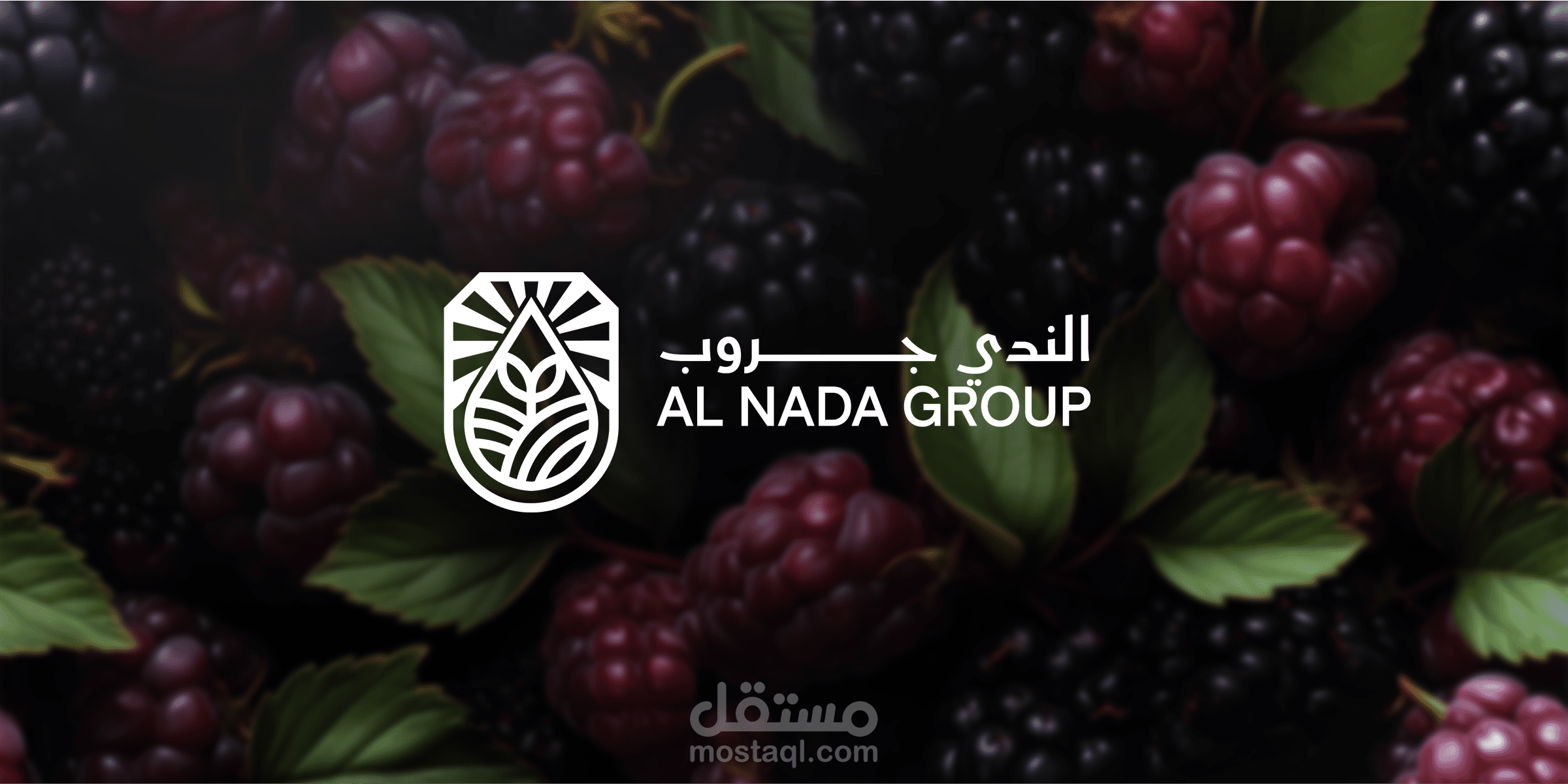 تصميم هوية بصرية كاملة لشركة الندي جروب