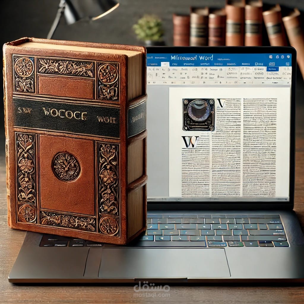 تحويل كتاب إلى ملف Word