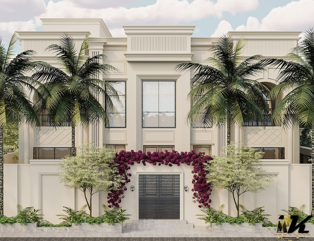 واجهة فيلا New classic