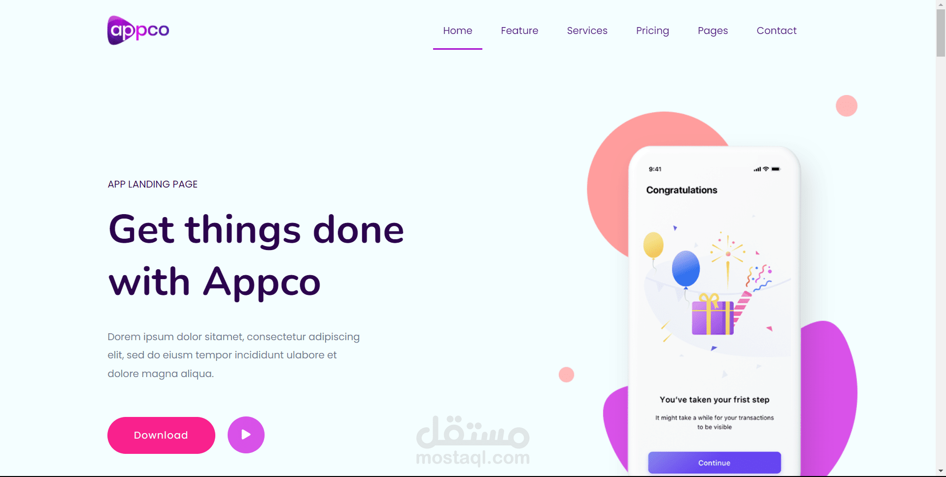 تصميم موقع اليكتروني كامل