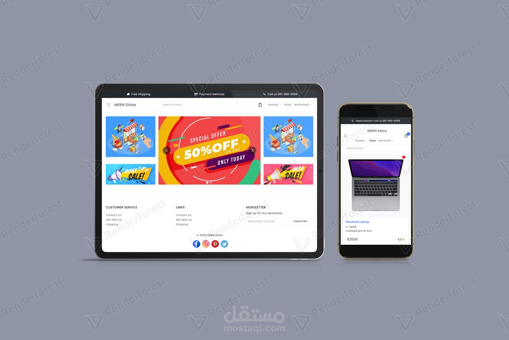 Fullstack MERN Ecommerce Application