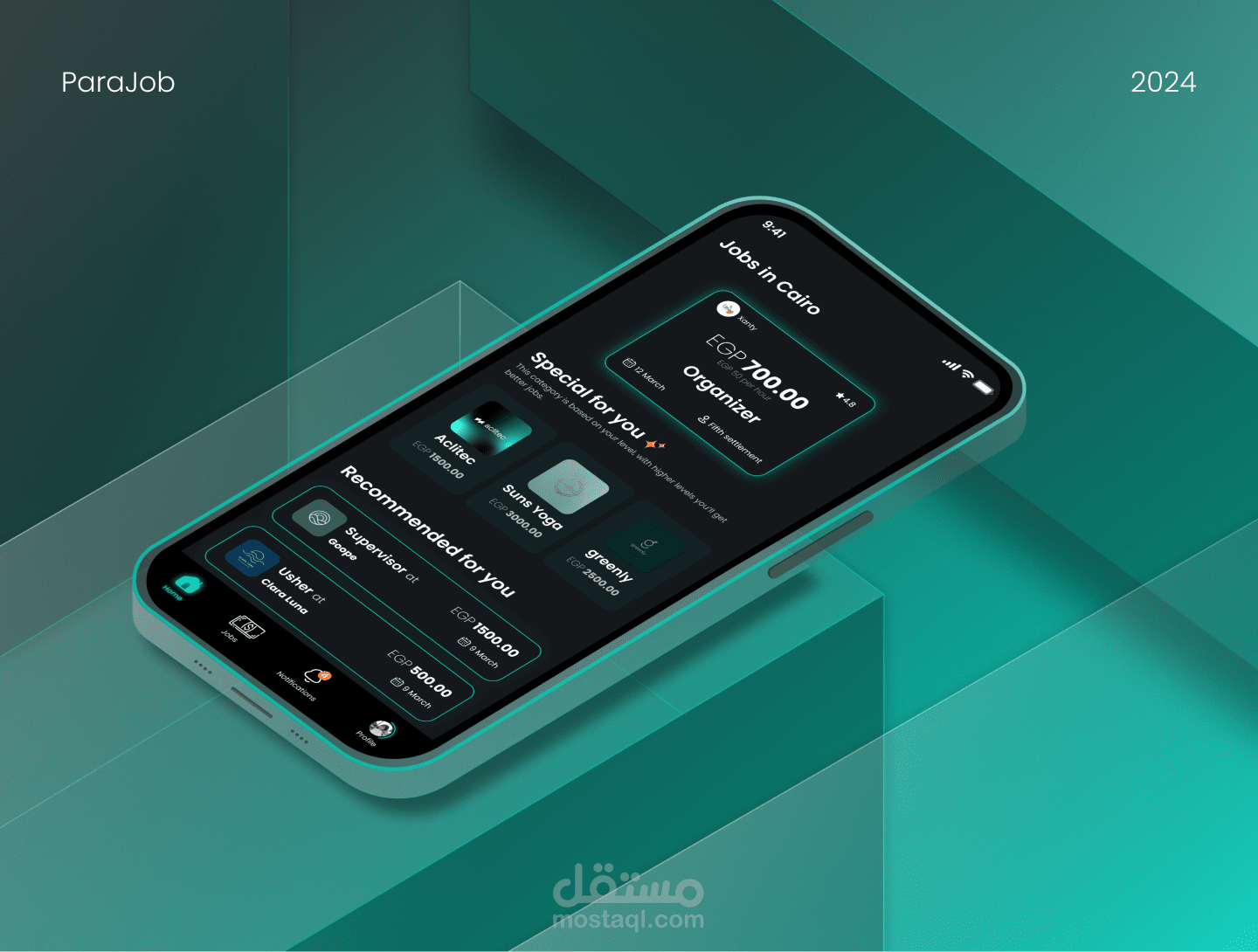 ParaJob - UI/UX Case study