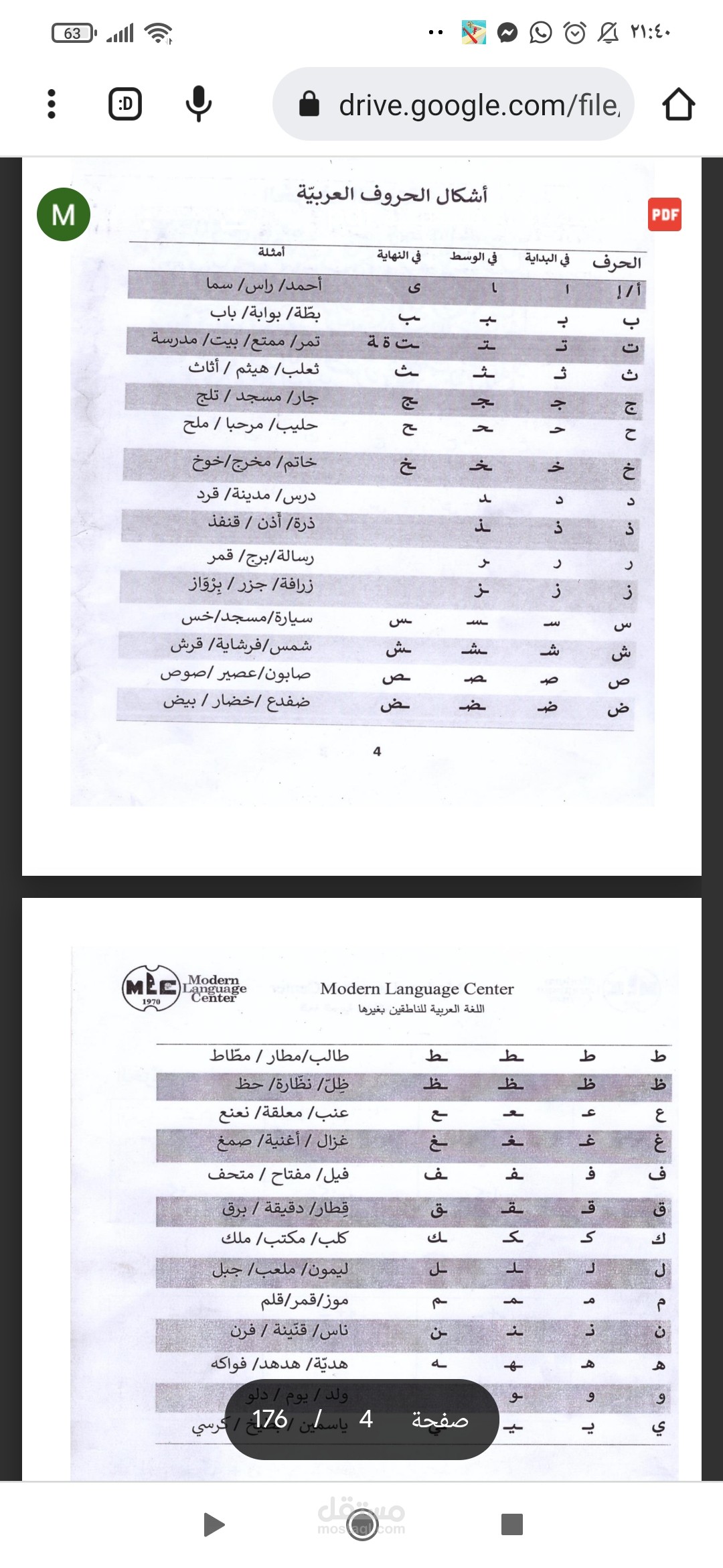 تدريس اللغه العربيه اللهجه العامية الاردنيه