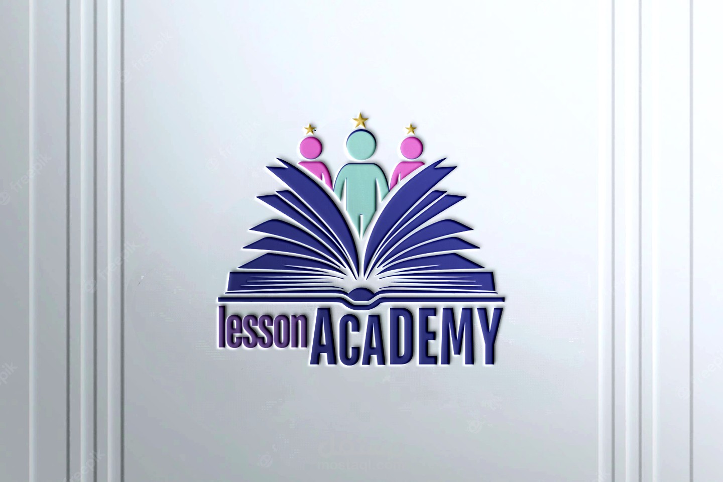 شعار لأكاديمية تعليم
