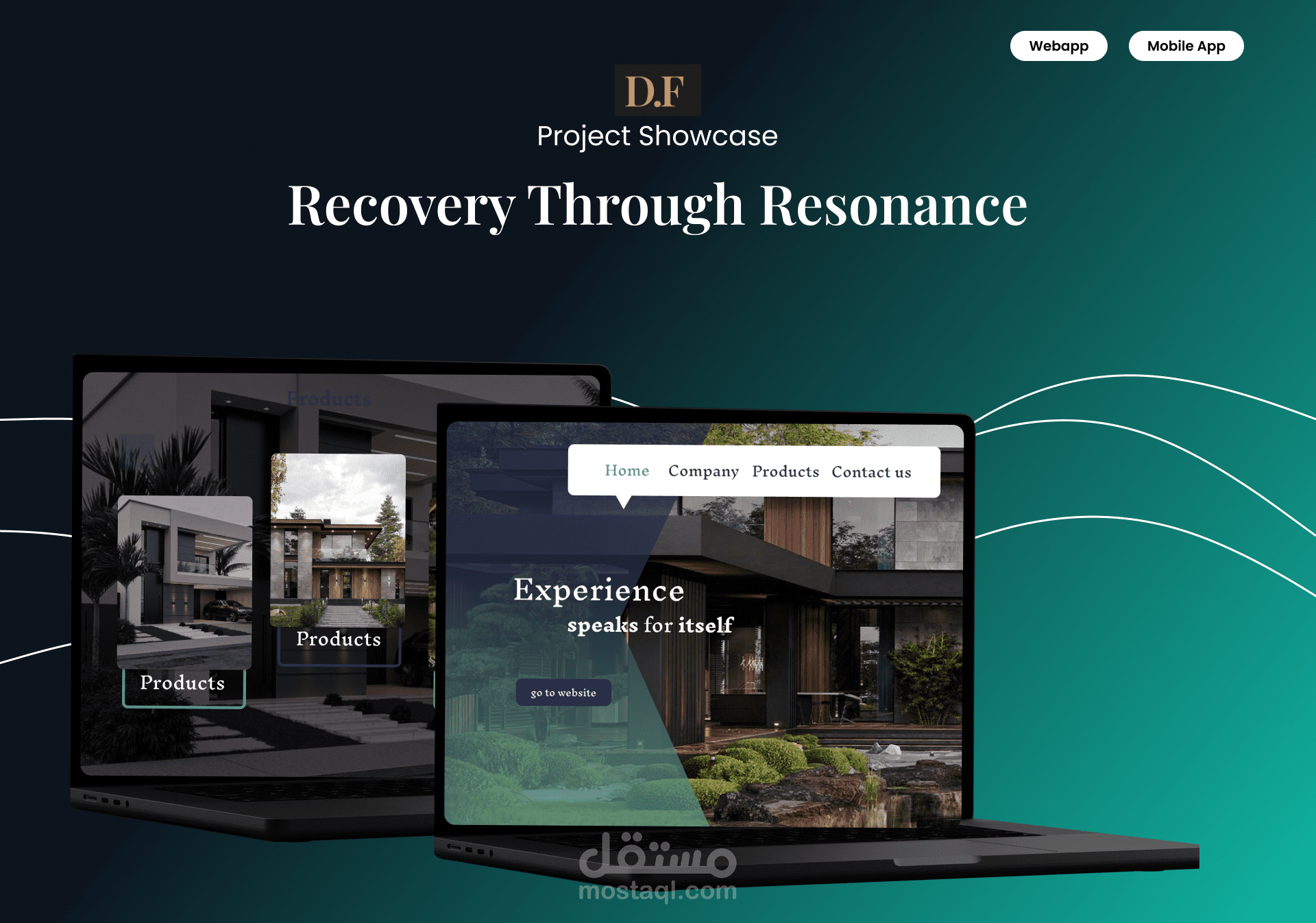 تصميم صفحة هبوط (Landing Page) لموقع بيع عقارات