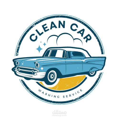 تصميم لوجو لغسيل السيارات