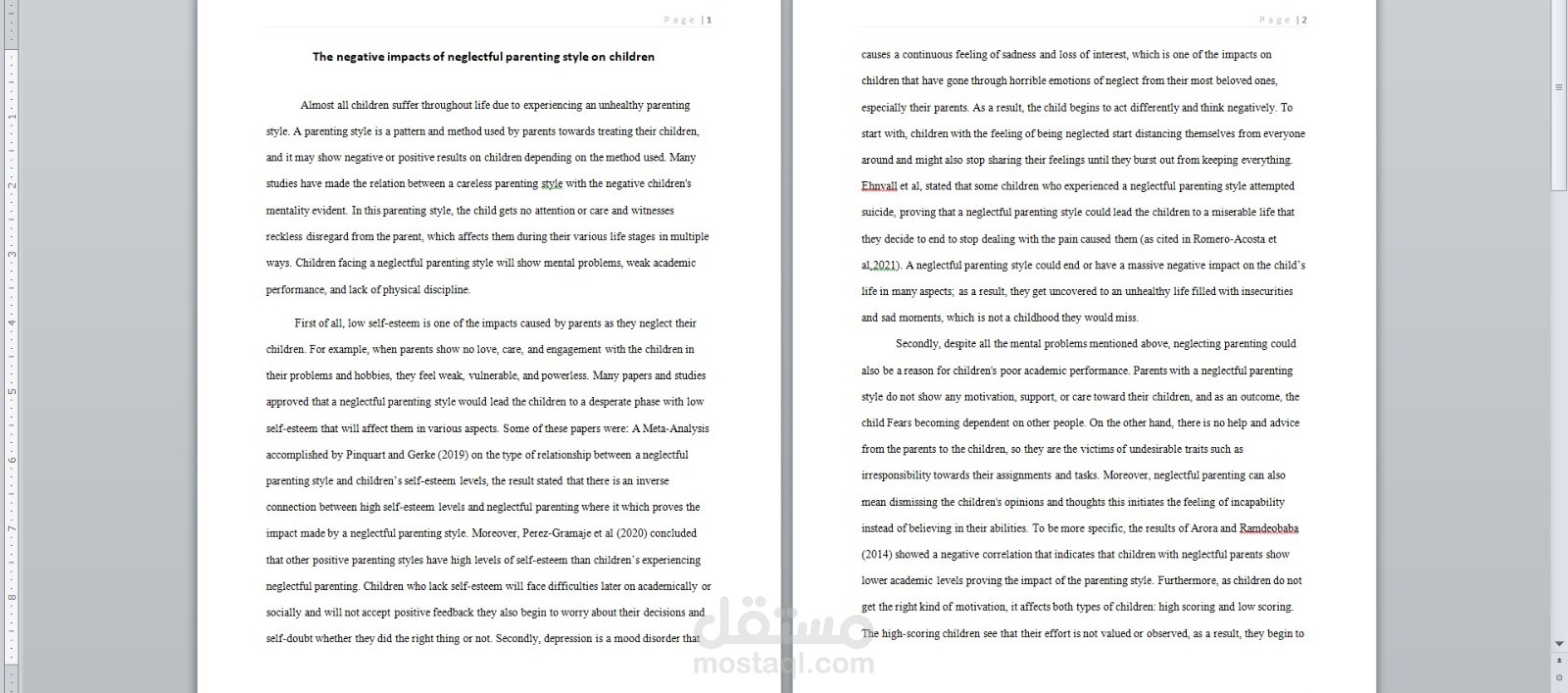 academic english writing