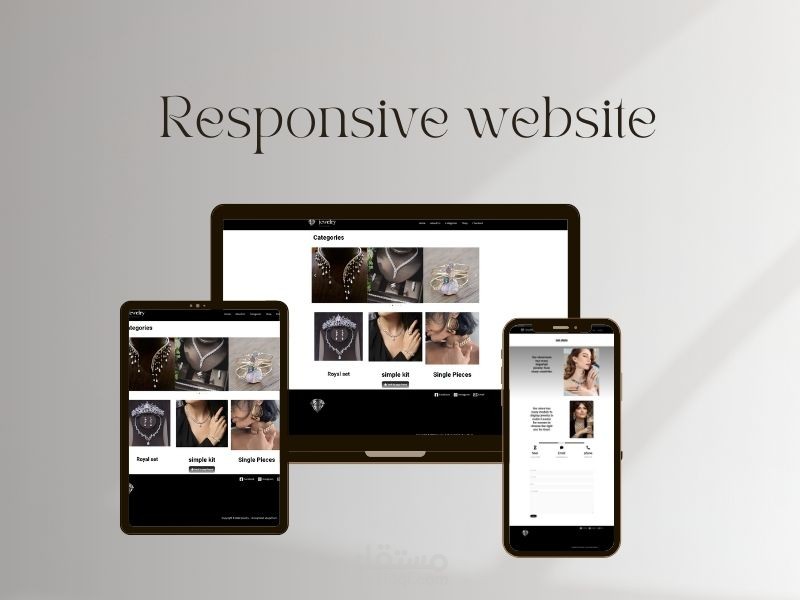 تصميم صفحات html /css/bootstrap مستجيبة على كل الشاشات