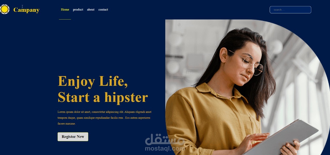برمجة وتطوير مواقع الويب