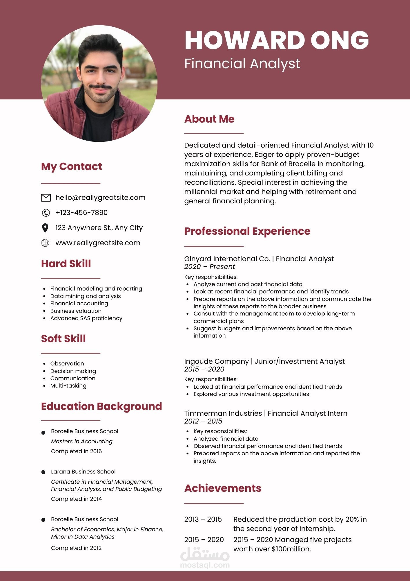 تصميم او كتابة سيره ذاتية ( cv ) احترافيه