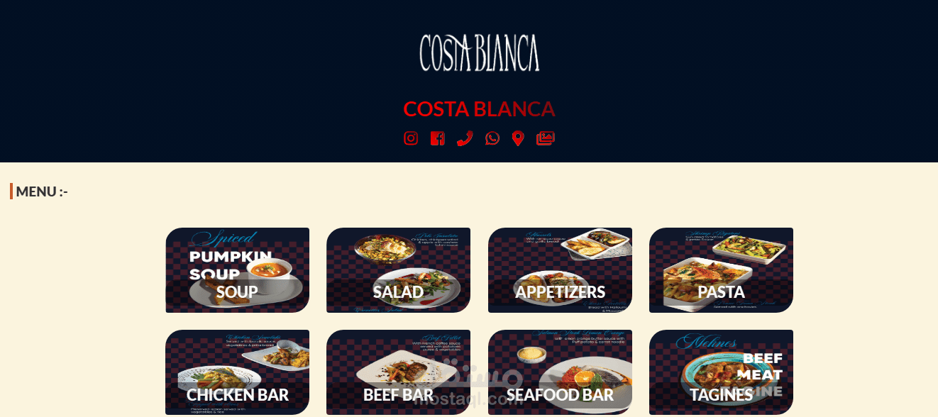 costa blanca website