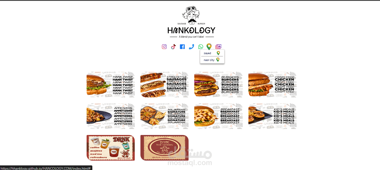 Hankology website
