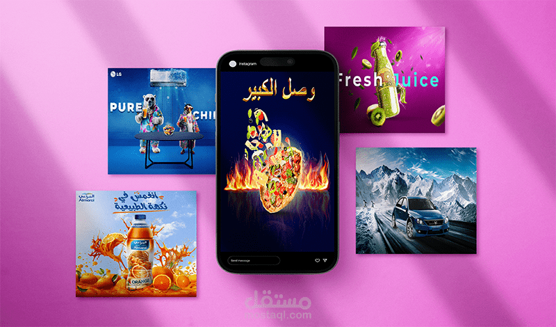 تصاميم سوشل ميديا احترافيه