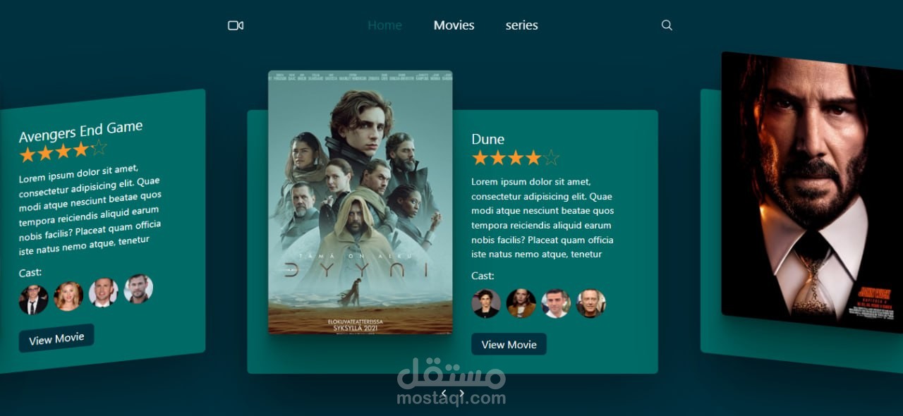 Cinema Website