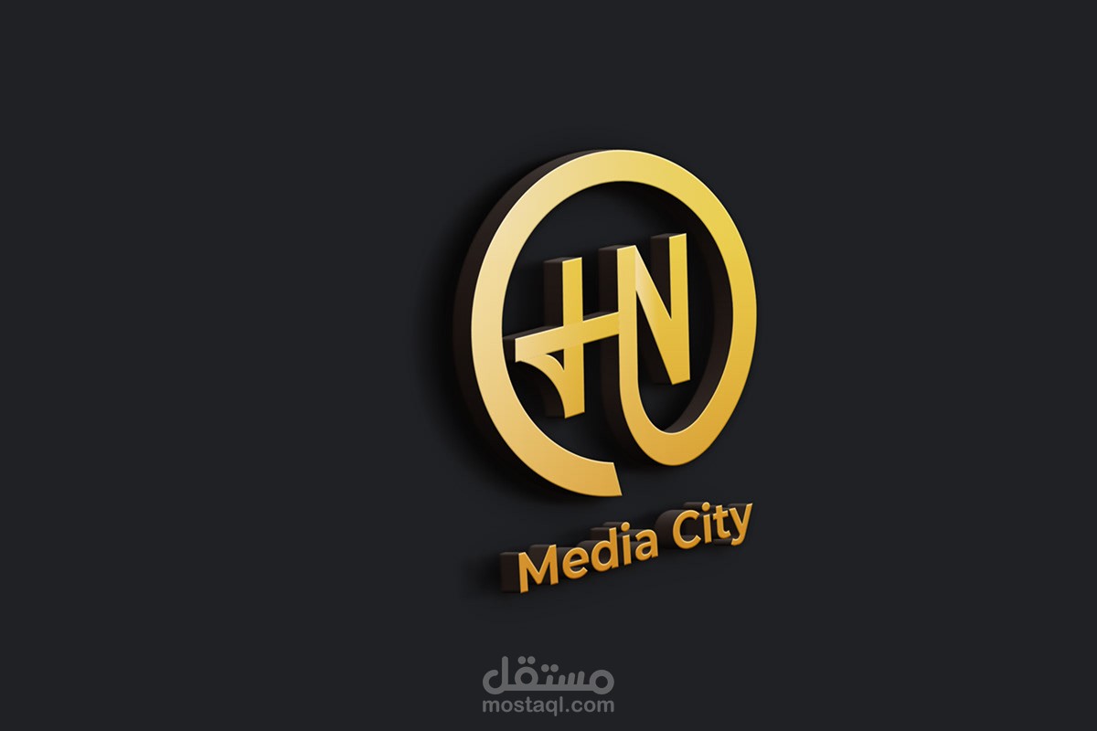 تصميم الهوية لشركة HN للدعاية و الإعلان