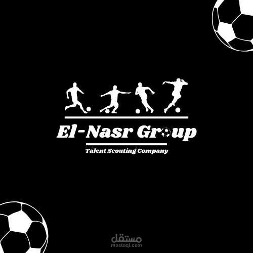 لوجو شركة النصر لاكتشاف مواهب كرة القدم