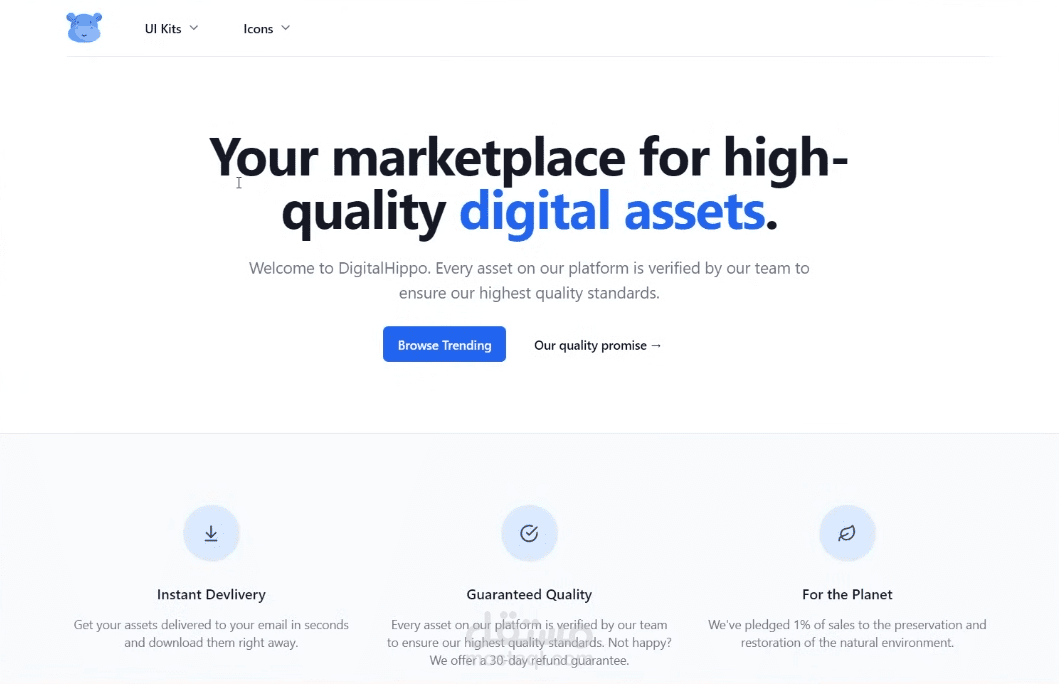 "تطبيق Digital Marketplace: منصة رقمية لبيع الأصول الرقمية