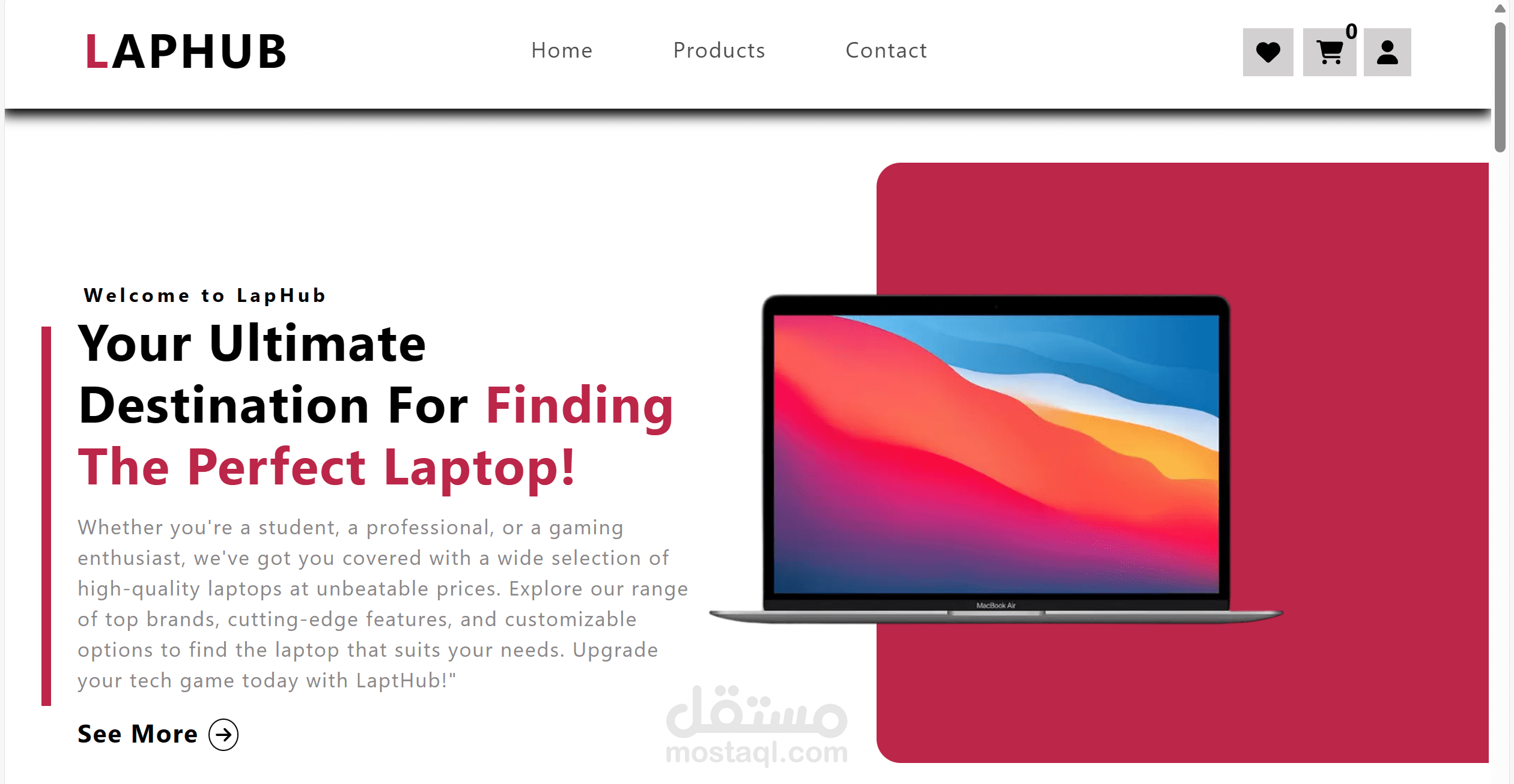 Ecommerce website  || موقع ألكتروني