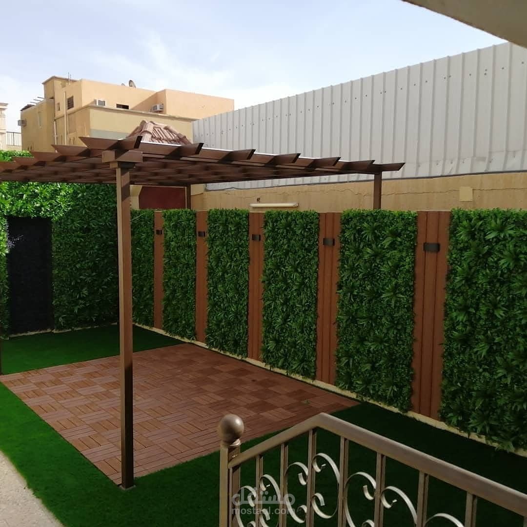 تصميم لحوش ضيافه