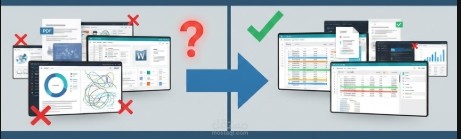 تحويل وتنظيم البيانات المعقدة (PDF, Excel, Tableau) بدقة 100%.