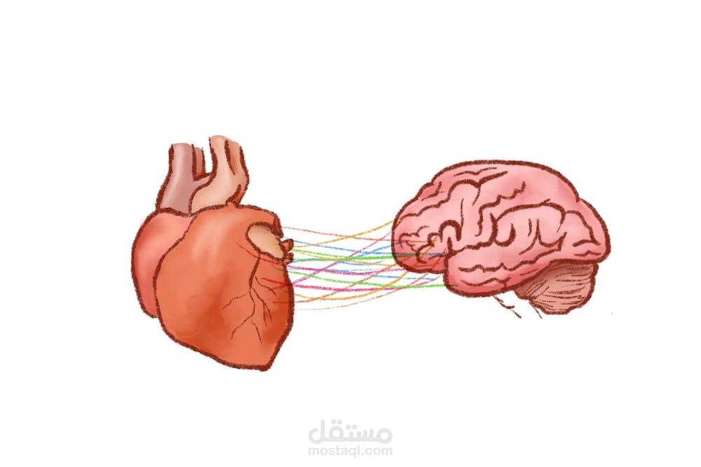 بحث عن تأثير الصحة النفسية على عمل القلب