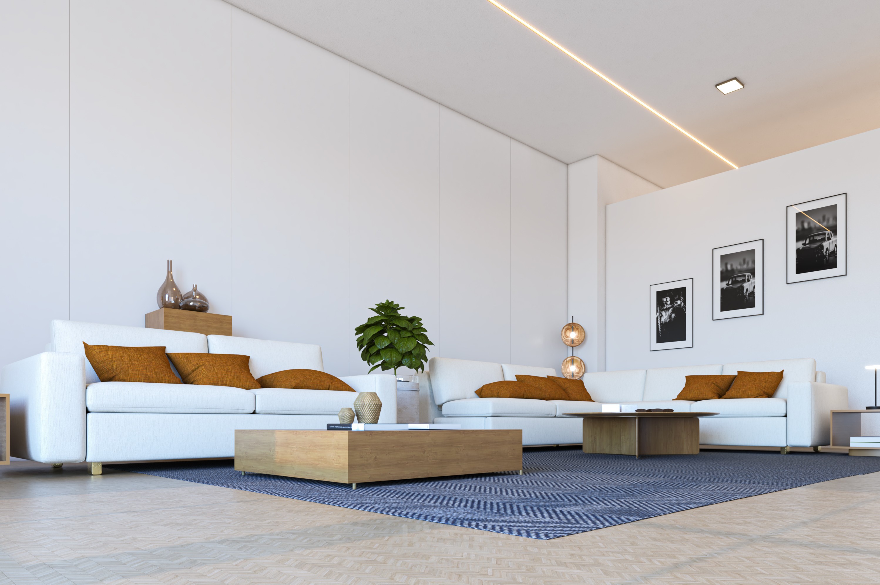 تصميم صالة معيشة