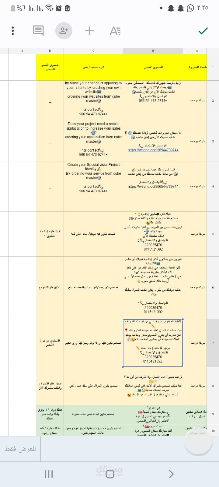 تسزيق إلكتروني وإدارة صفحات سوشيال ميديت