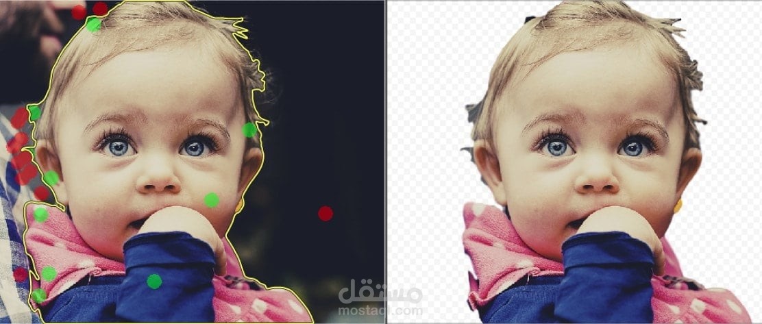 إزالة خلفيه الصور بإحترافية و دقة عالية