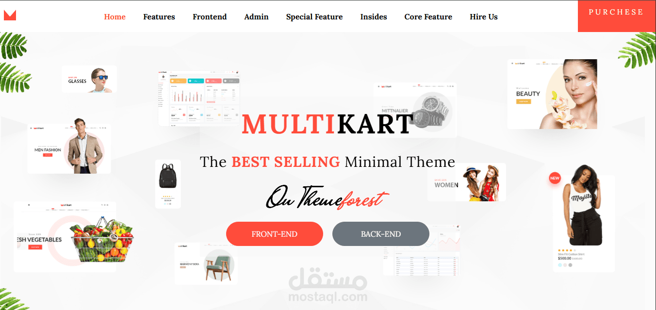 تطوير موقع ويب متكامل ولوحة تحكم باستخدام ASP.NET Core