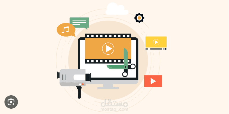 تصميم مقاطع فيديو احترافيه
