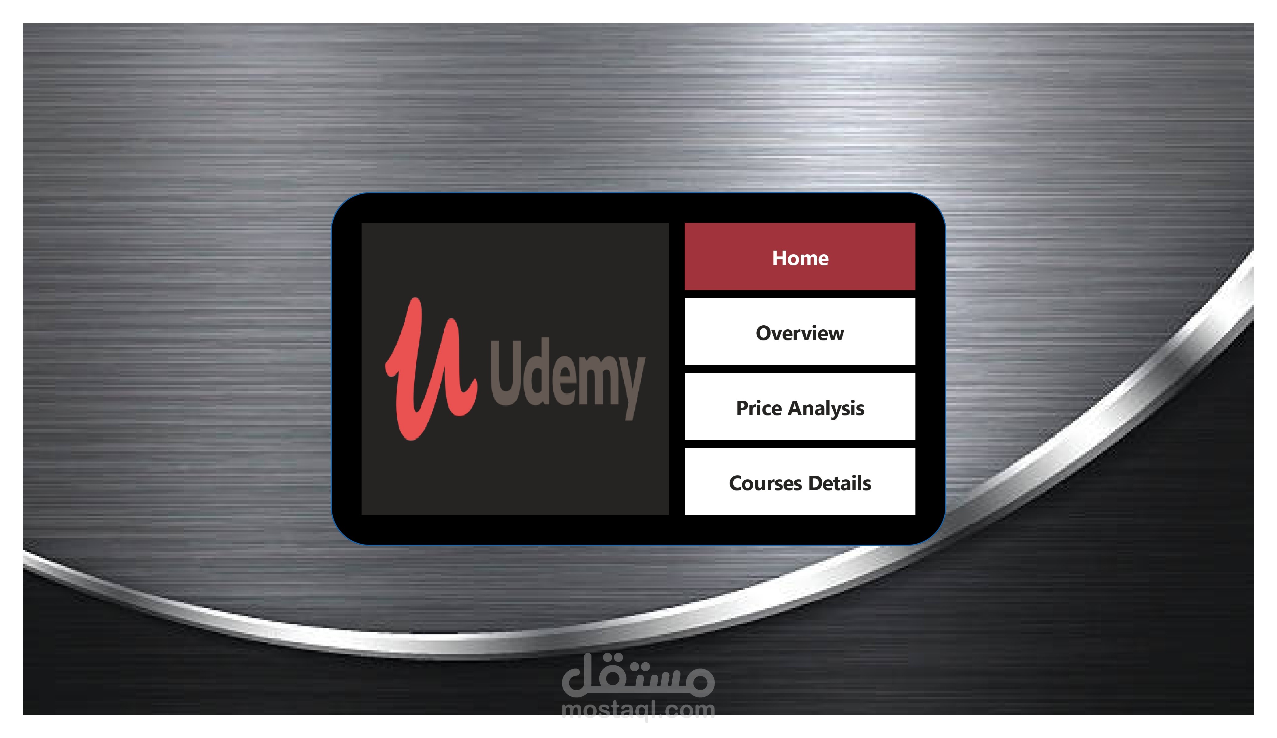 Udemy Dashbord
