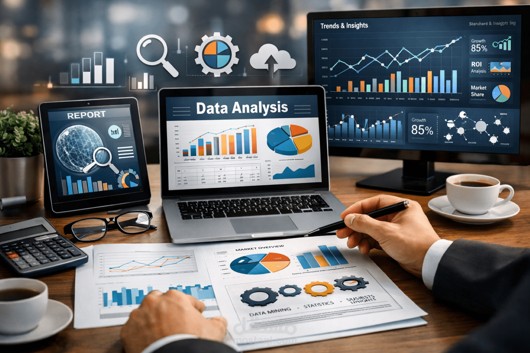 تحليل بيانات HR  لشركة والاجابه على اسئله متعدده باستخدام البيانات