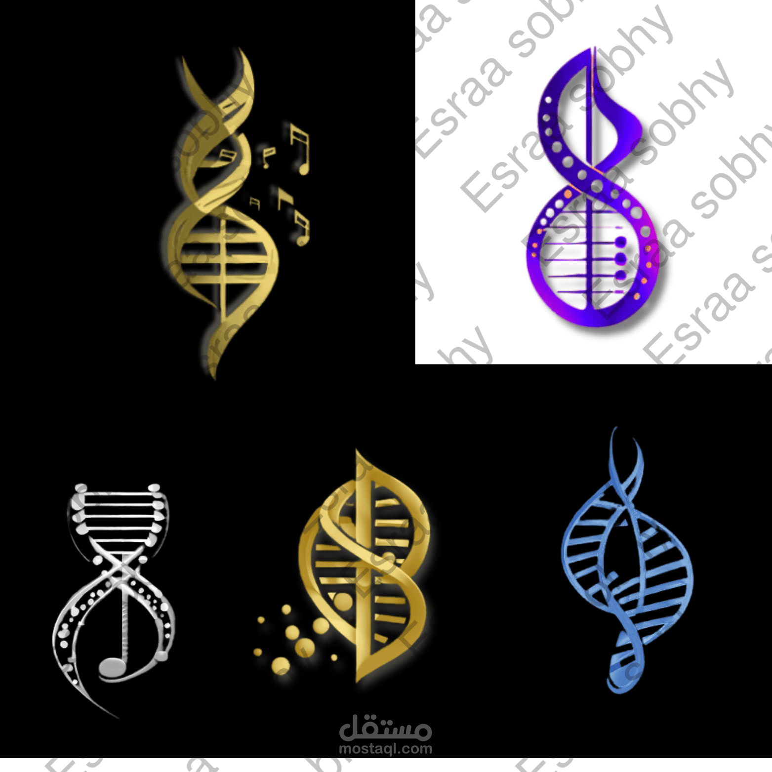 تصميم شعارت خاص بفرقه موسيقيه