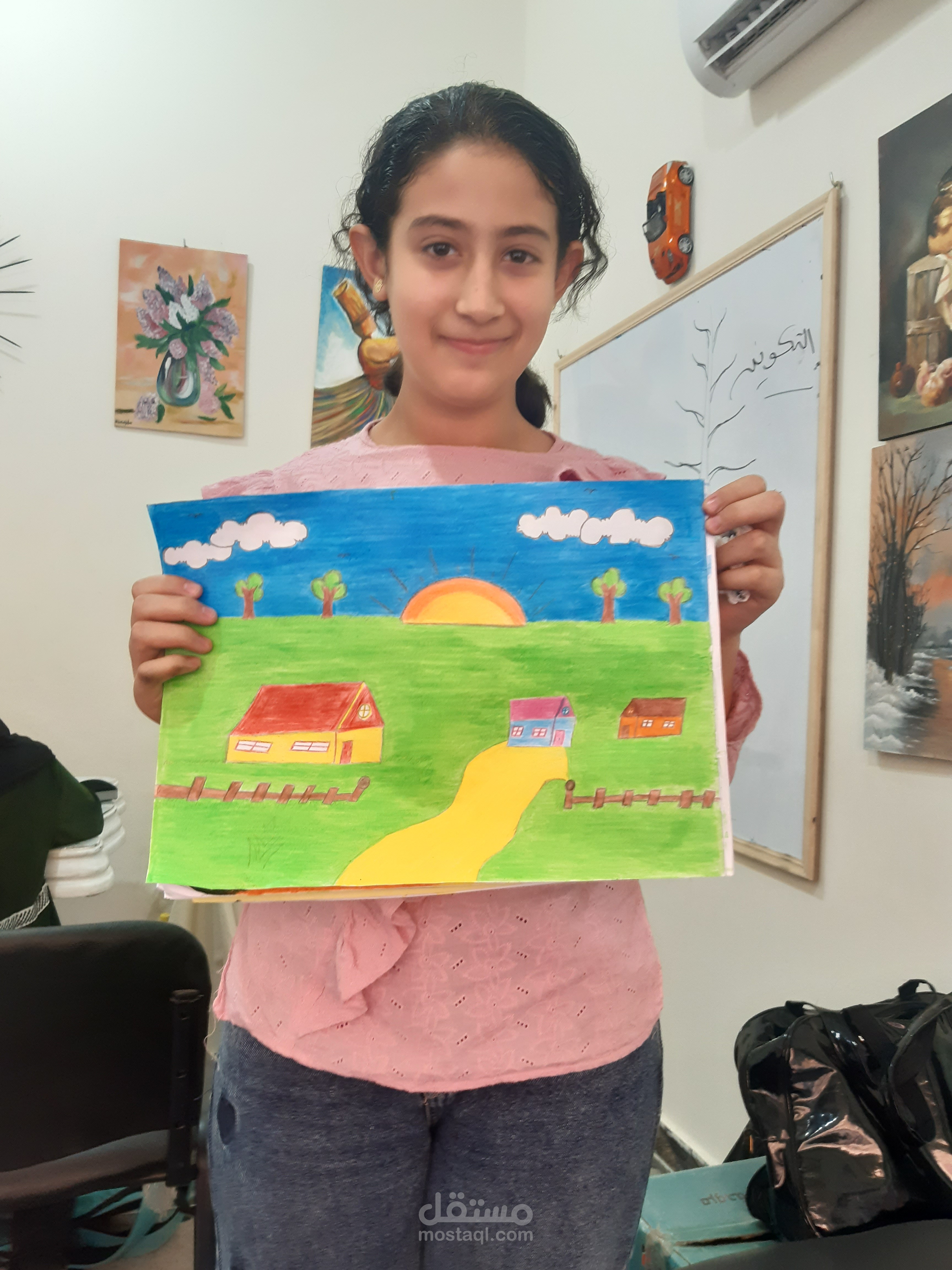 تعليم  رسم من الكورسات الخاصه بي