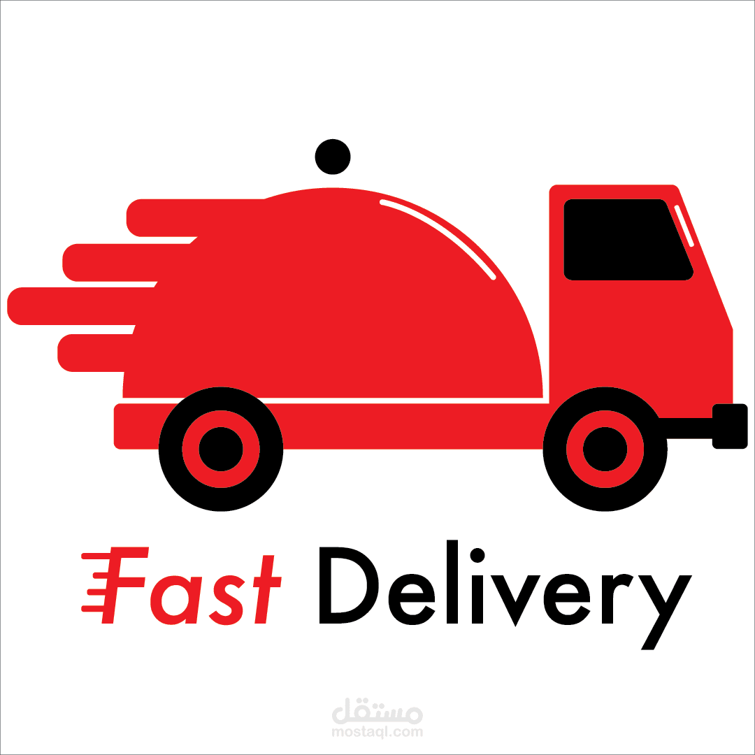 شعار Fast Delivery