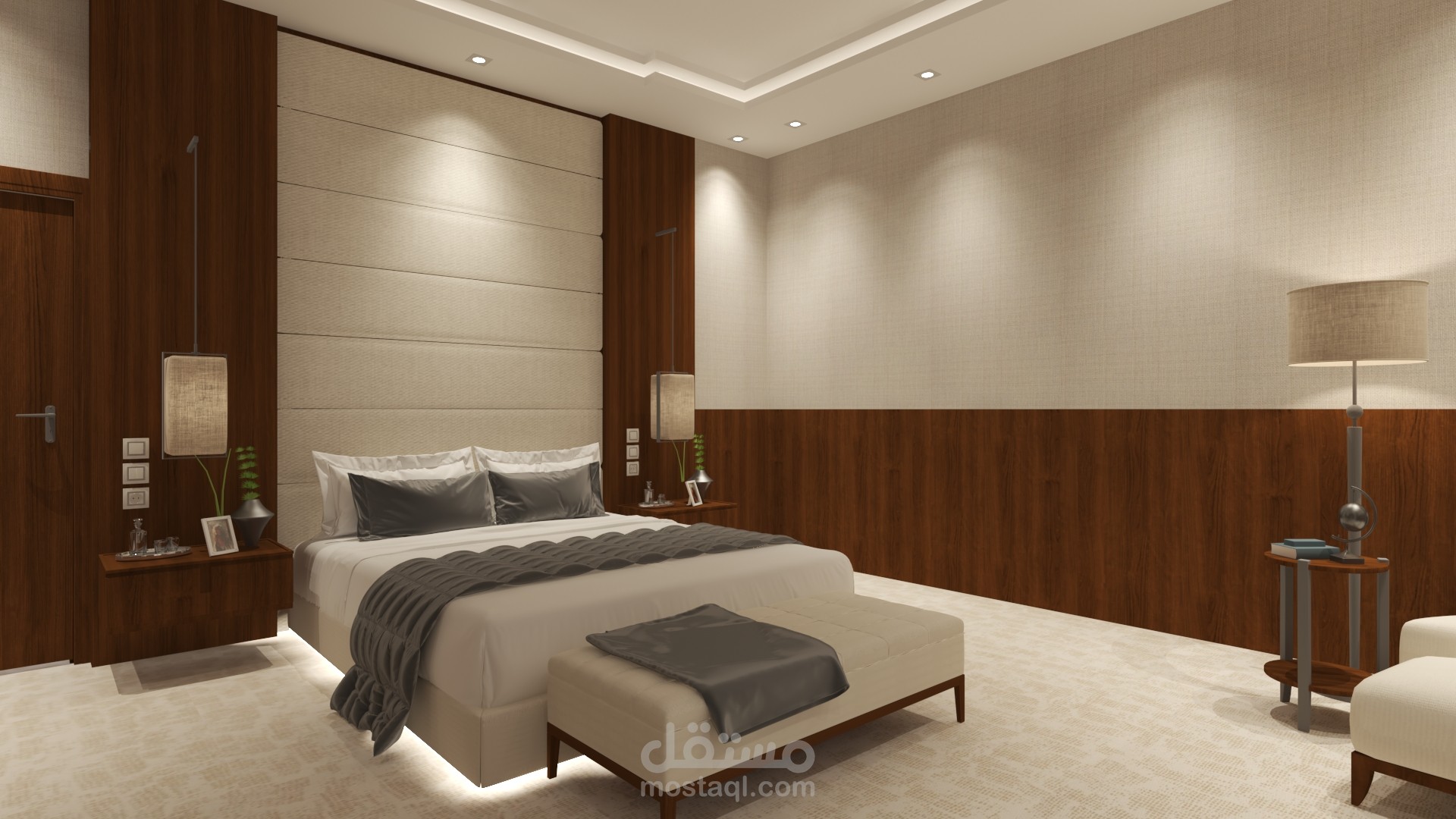 تصميم غرفة نوم ماستر