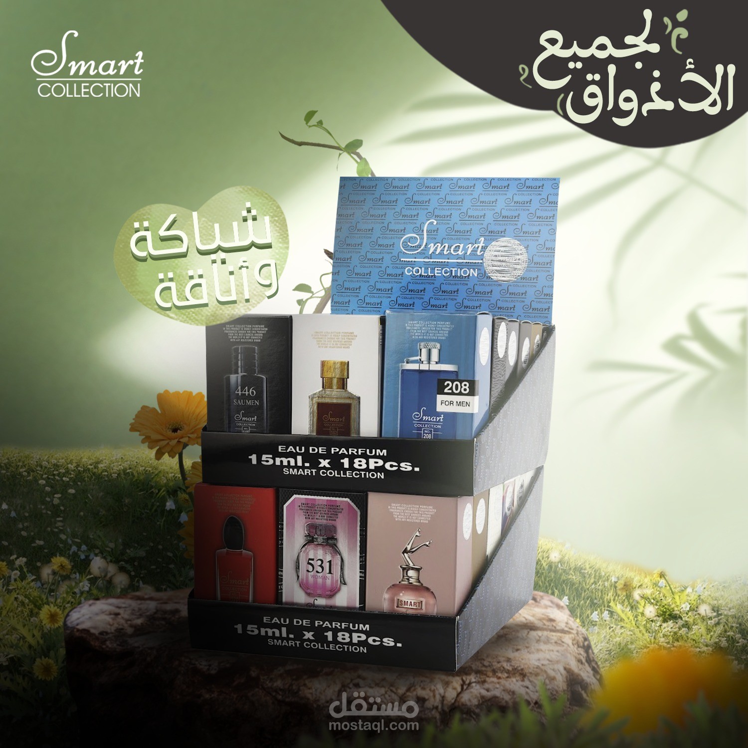 كتابة محتوى اعلاني لعطر