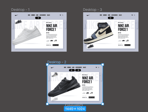 Nike Home Page