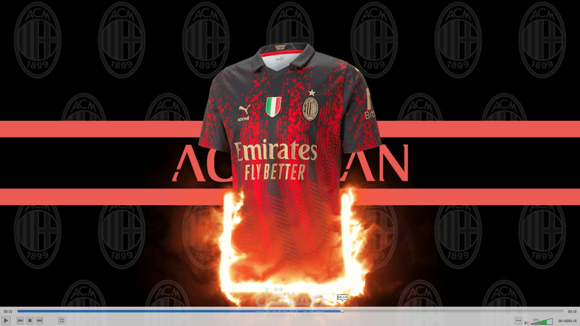 (AC MILAN) puma new shirt