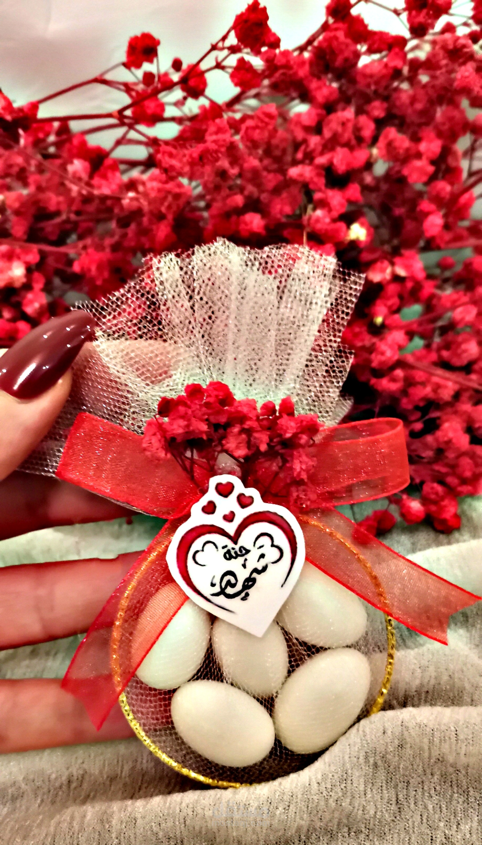 تصميم ثيم حنة مع التوزيعات