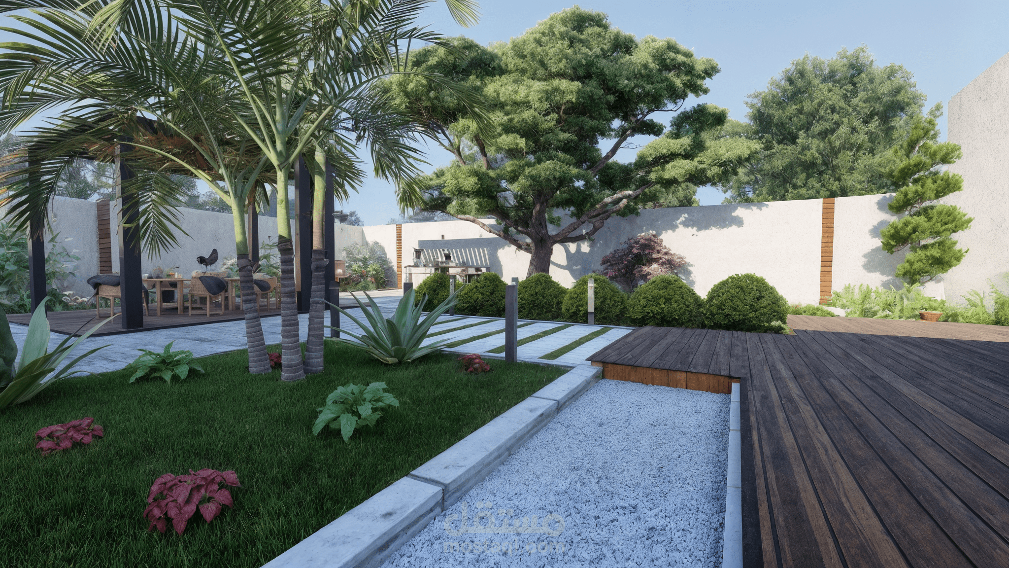 private garden