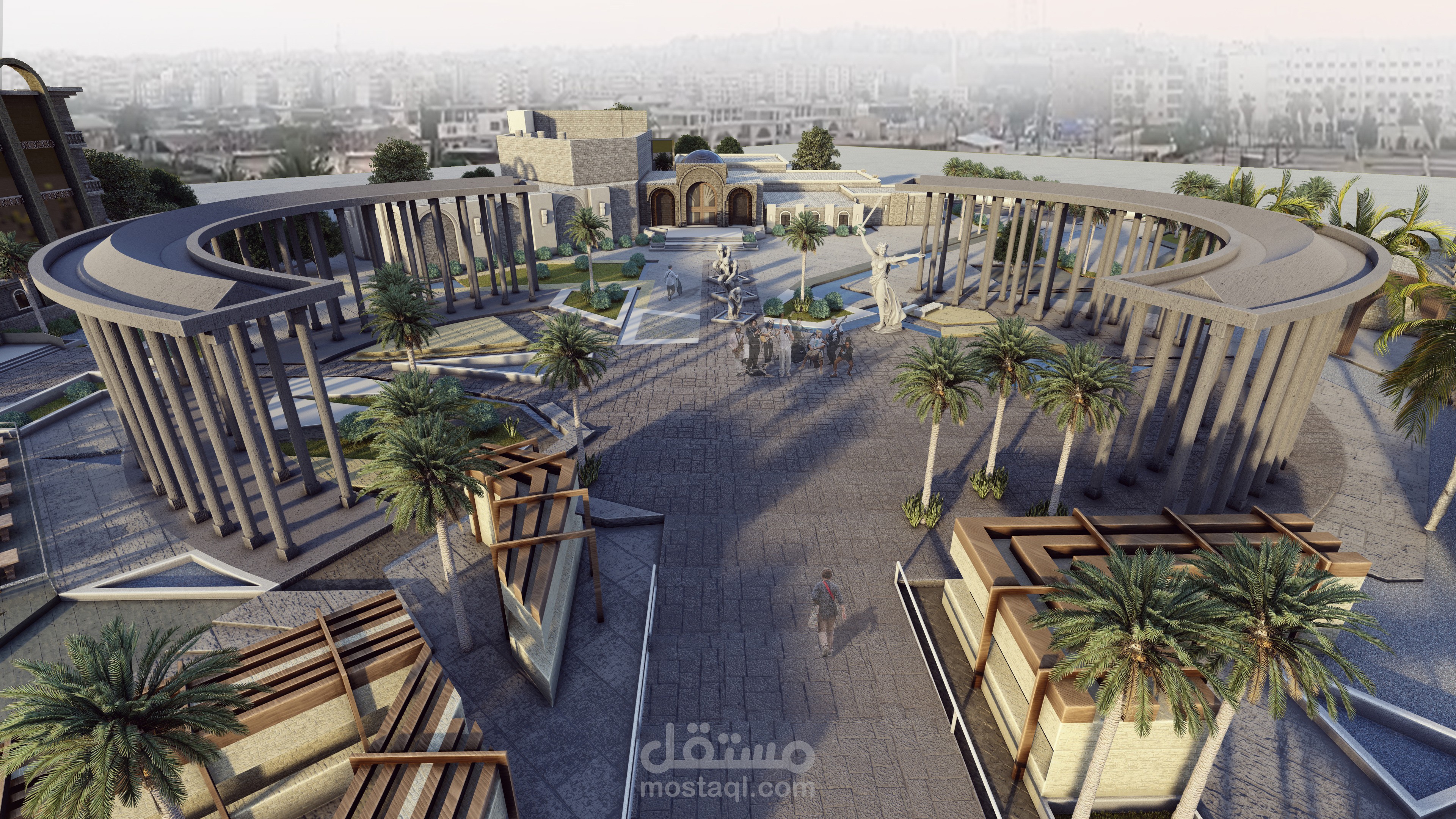 مشروع ثقافي سياحي على الطراز الاسلامي