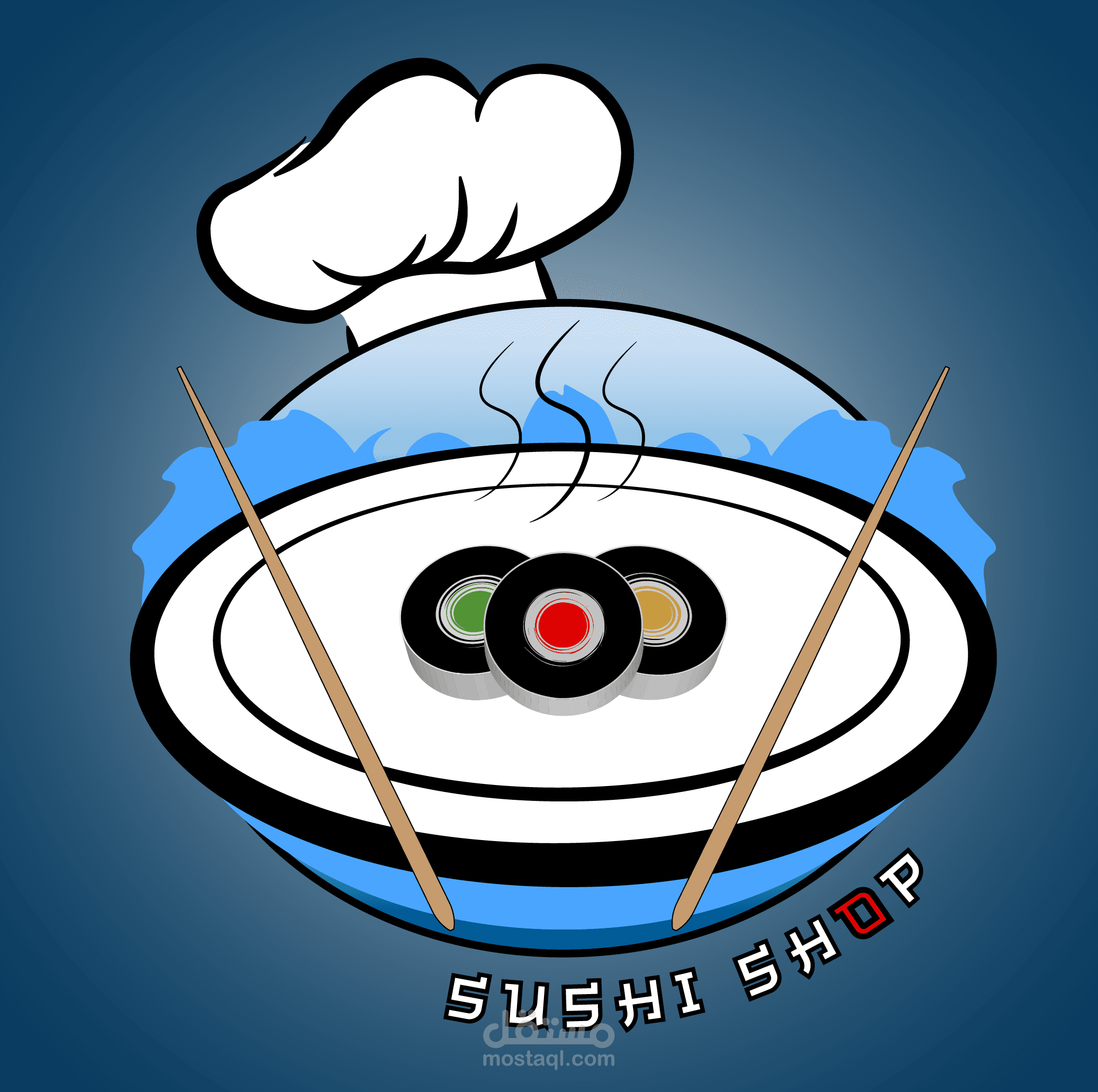 Sushi Shop Logo